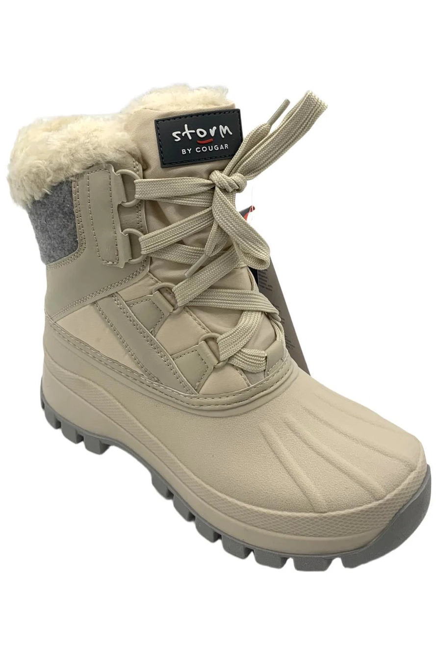 Cougar Women's Fjord Waterproof Winter Boots Fury Oyster - Medium